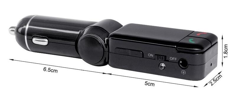 Bluetooth Audio MP3 Car Kit Dual USB Charger Bluetooth Audio MP3 Car Kit Dual USB Charger