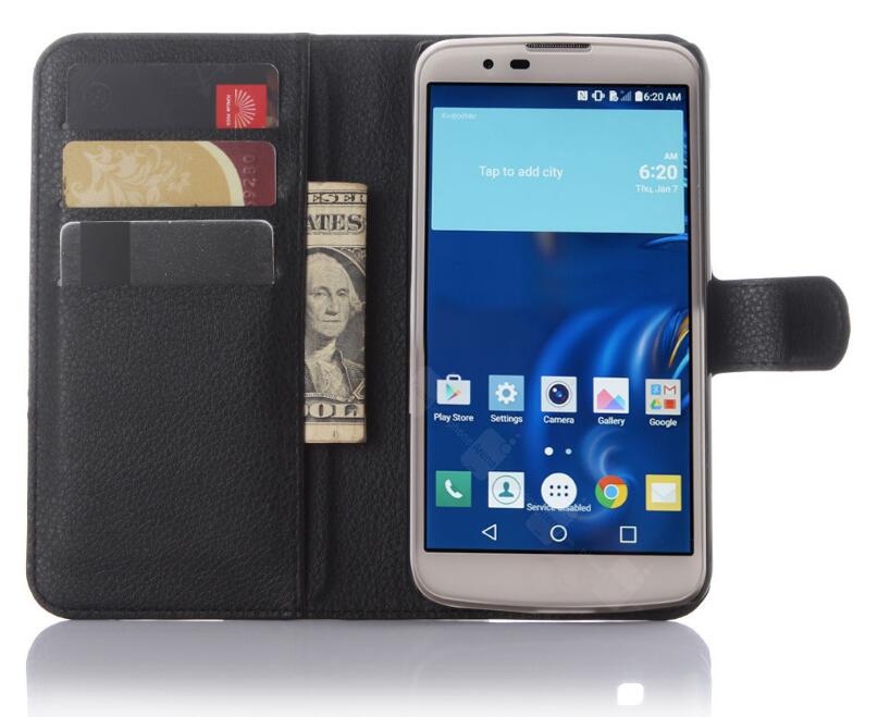 LG K10 Wallet leather cover case + combo