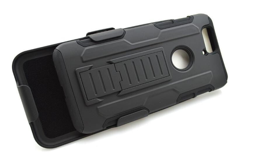 Google Nexus 6P Rugged Hybrid armor Case+Belt Clip Holster