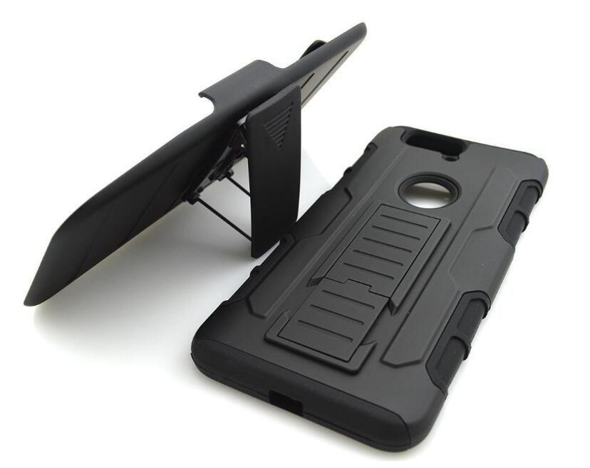 Google Nexus 6P Rugged Hybrid armor Case+Belt Clip Holster