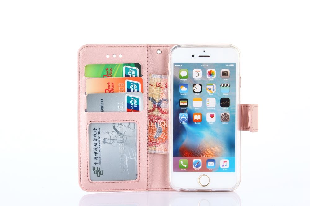 iPhone 7 detachable slim wallet leather case