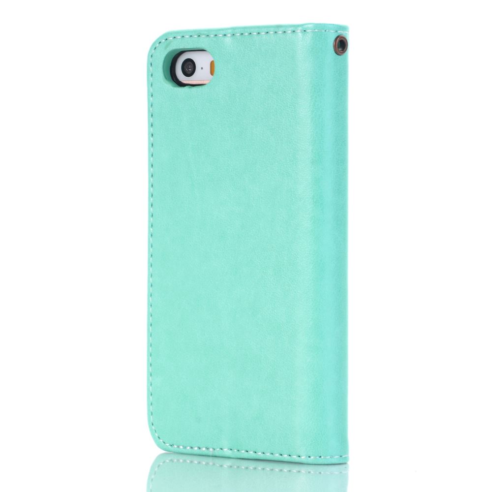 iPhone 5 5s se Premium Embossing wallet leather case