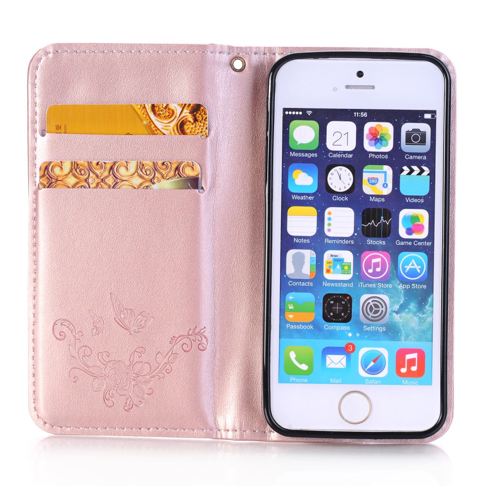 iPhone 5 5s se Premium Embossing wallet leather case iPhone 5 5s se Premium Embossing wallet leather case