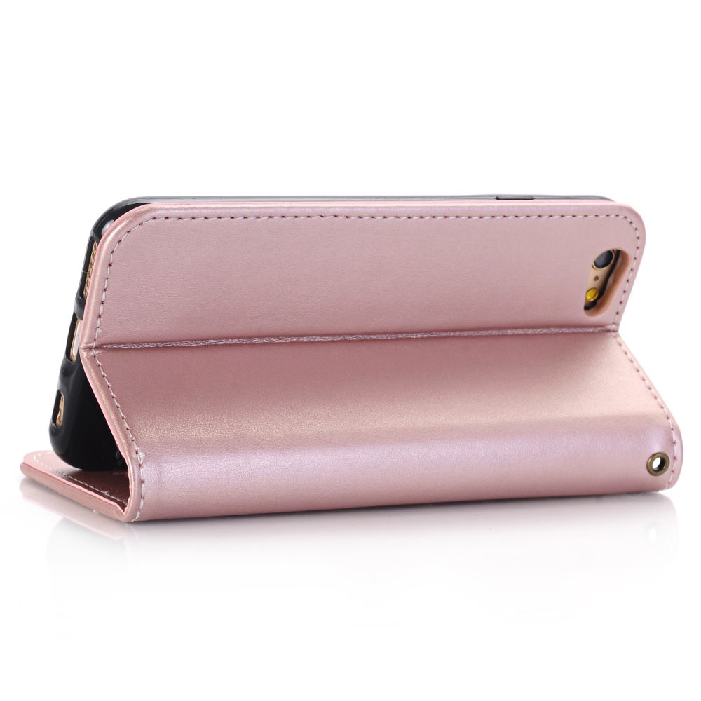 iPhone 6 6S Premium Leather Embossing wallet Folio case