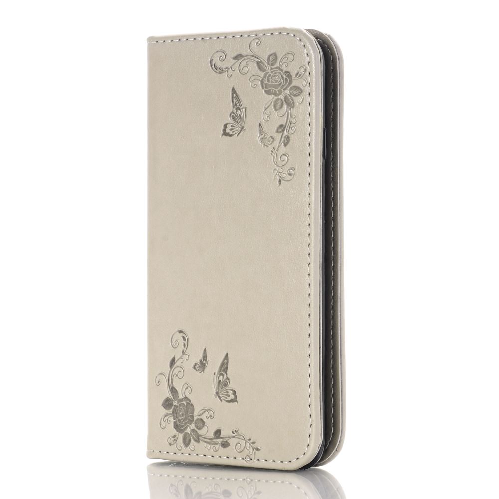iPhone 6 6S Plus case Premium Leather Embossing wallet Folio case