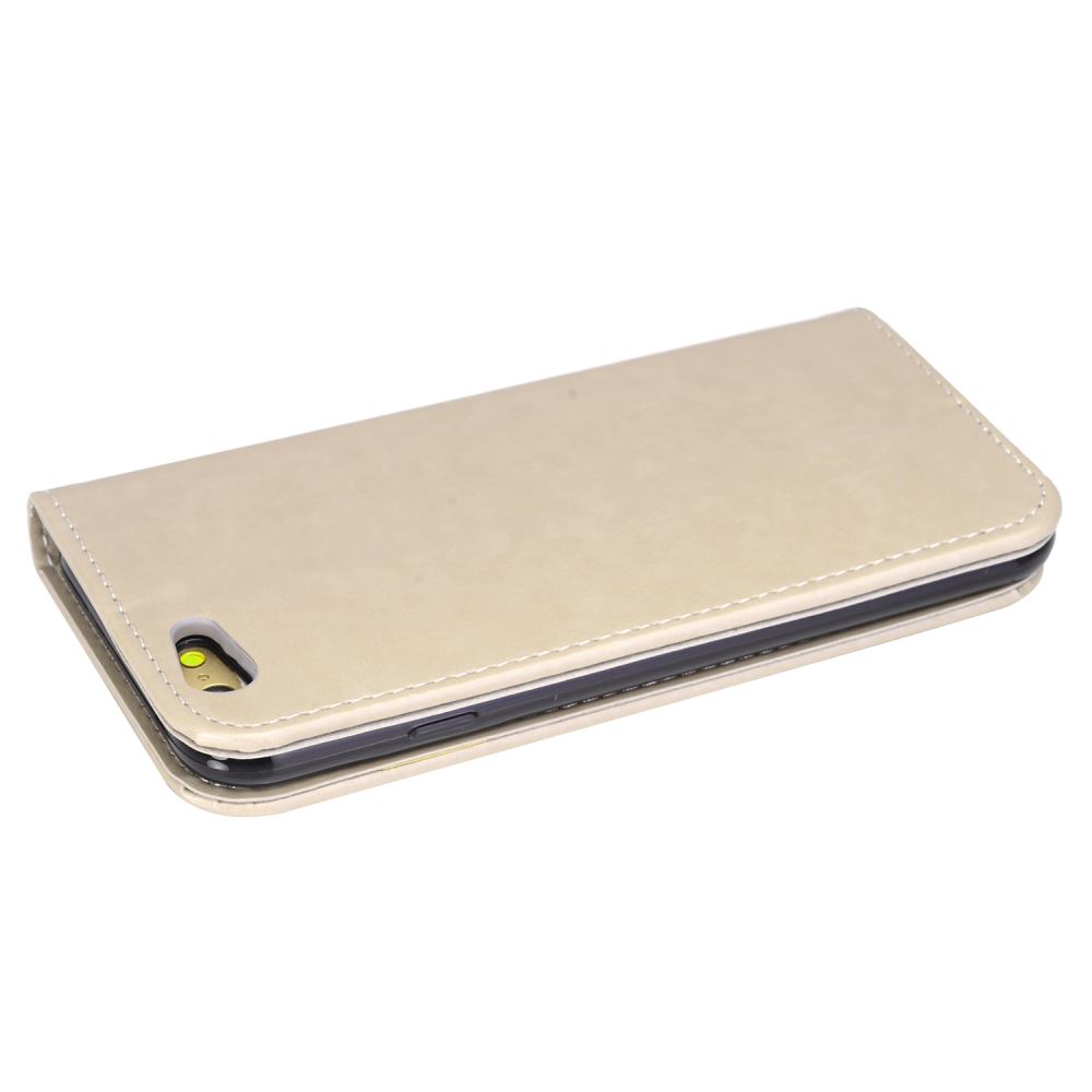 iPhone 6 6S Plus case Premium Leather Embossing wallet Folio case