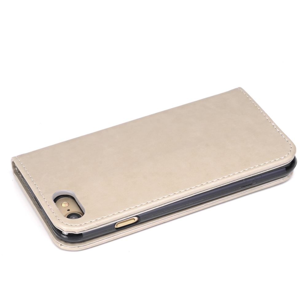 iPhone 7 Premium Leather Embossing wallet Folio case