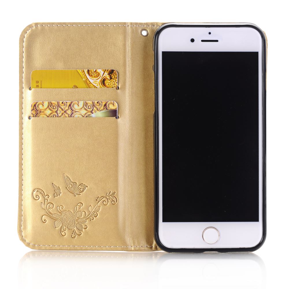 iPhone 7 Premium Leather Embossing wallet Folio case iPhone 7 Premium Leather Embossing wallet Folio case