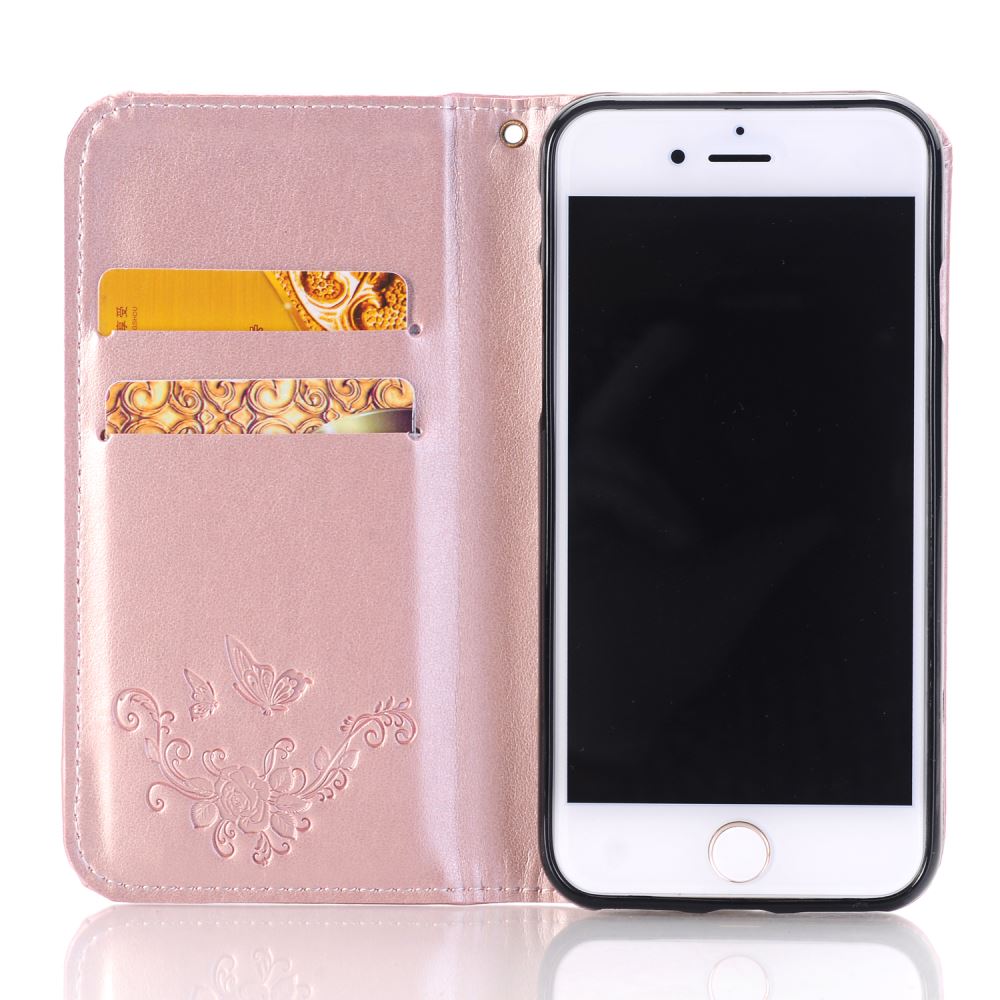 iPhone 7 Premium Leather Embossing wallet Folio case iPhone 7 Premium Leather Embossing wallet Folio case