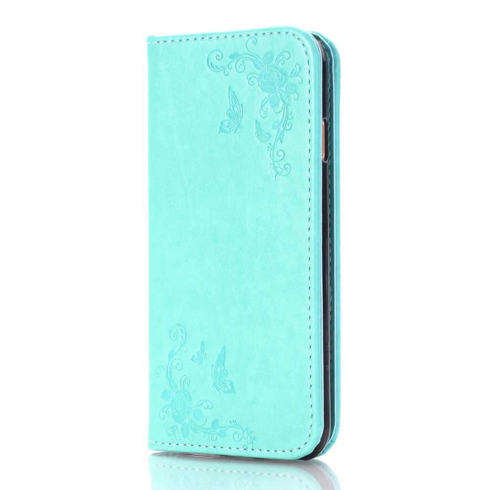 iPhone 7 Premium Leather Embossing wallet Folio case