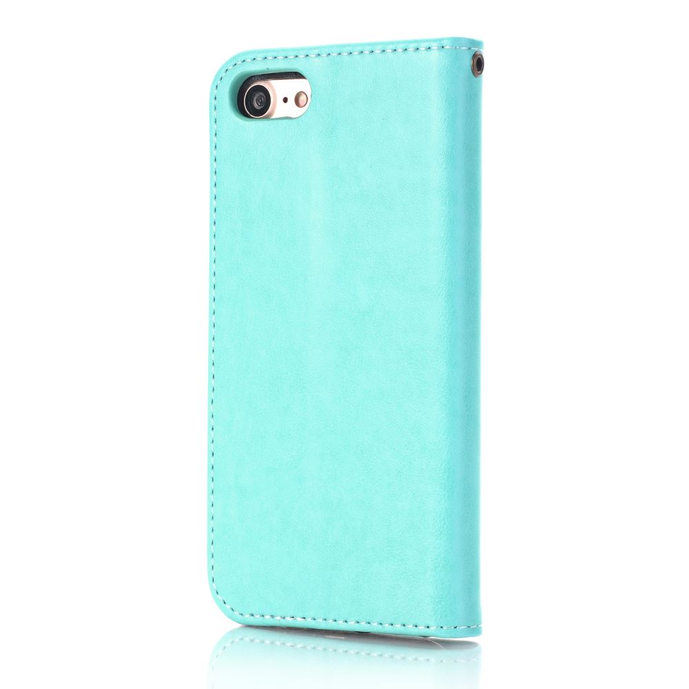 iPhone 7 Premium Leather Embossing wallet Folio case