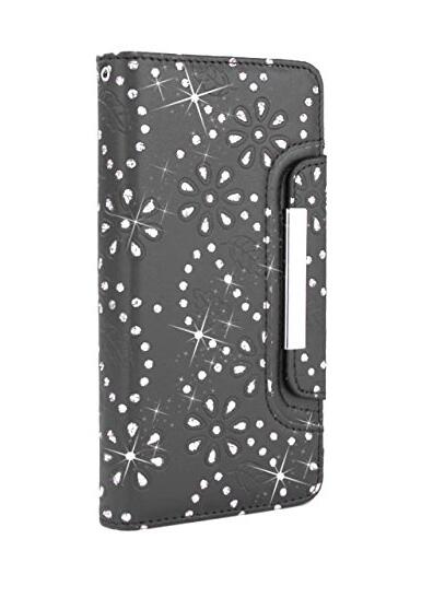 Galaxy Note 5 bling leather wallet case detachable Galaxy Note 5 bling leather wallet case detachable