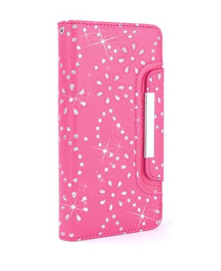 Galaxy Note 5 bling leather wallet case detachable Galaxy Note 5 bling leather wallet case detachable