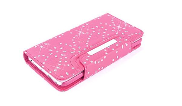 Galaxy Note 5 bling leather wallet case detachable Galaxy Note 5 bling leather wallet case detachable