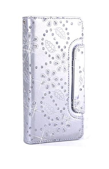 Galaxy s6 bling leather wallet case detachable Galaxy s6 bling leather wallet case detachable