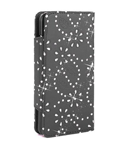 Galaxy s6 bling leather wallet case detachable Galaxy s6 bling leather wallet case detachable