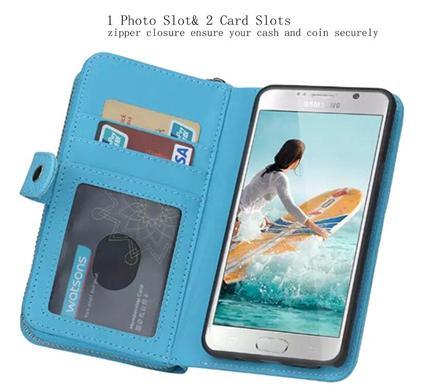 Galaxy S6 detachable full wallet leather case Galaxy S6 detachable full wallet leather case