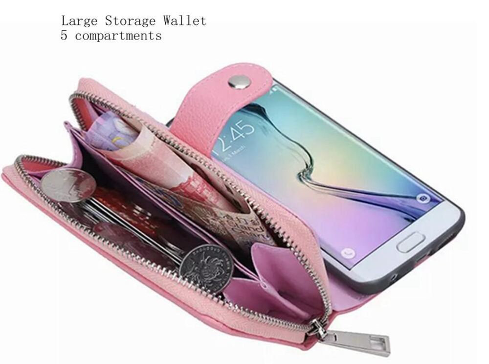 Galaxy S6 detachable full wallet leather case Galaxy S6 detachable full wallet leather case