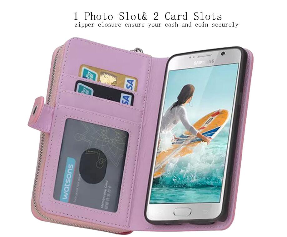Galaxy S6 detachable full wallet leather case Galaxy S6 detachable full wallet leather case