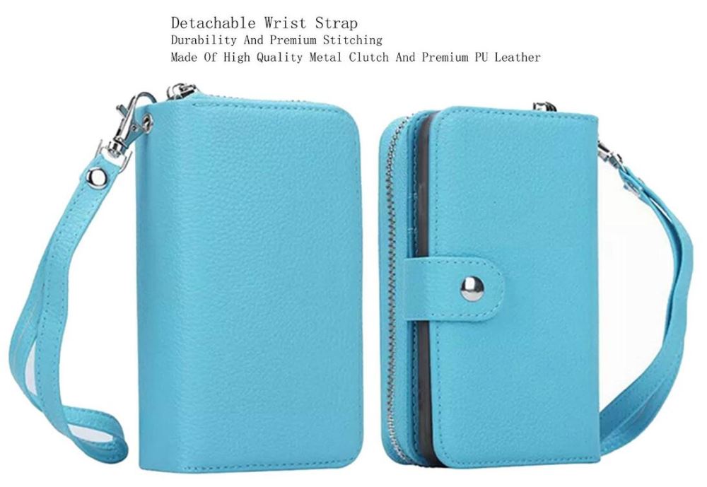 Galaxy S7 detachable full wallet leather case