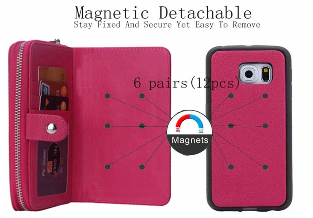 Galaxy S7 detachable full wallet leather case Galaxy S7 detachable full wallet leather case