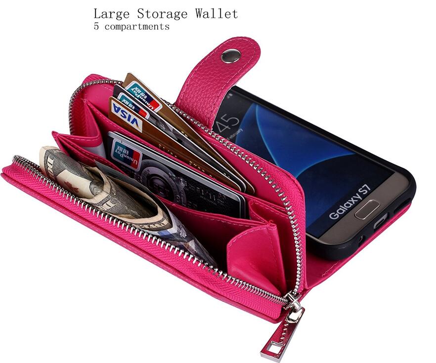 Galaxy S7 detachable full wallet leather case Galaxy S7 detachable full wallet leather case