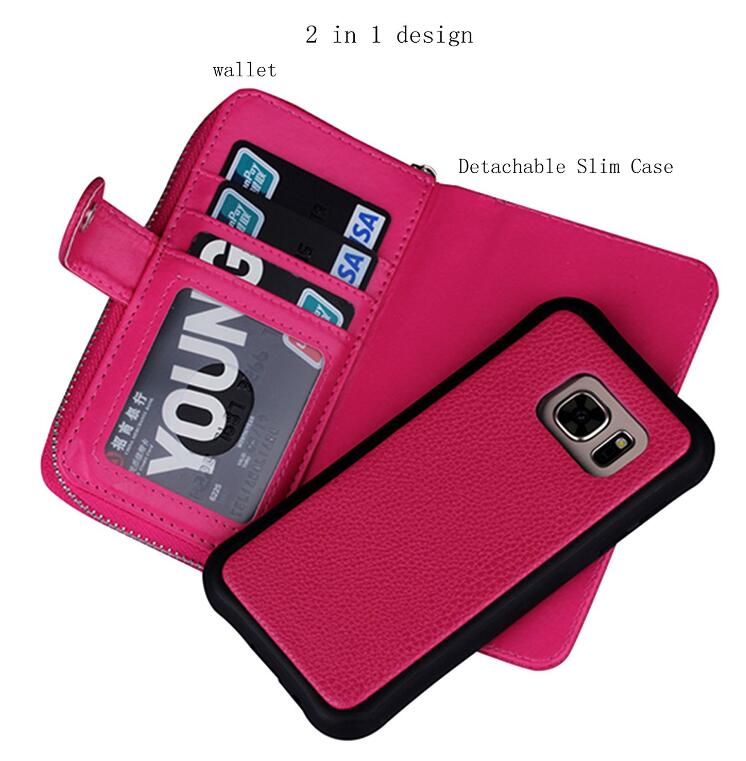 Galaxy S7 detachable full wallet leather case Galaxy S7 detachable full wallet leather case