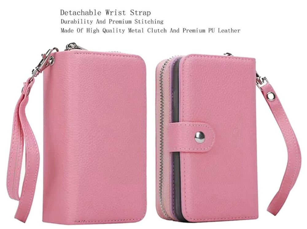 Galaxy S7 detachable full wallet leather case