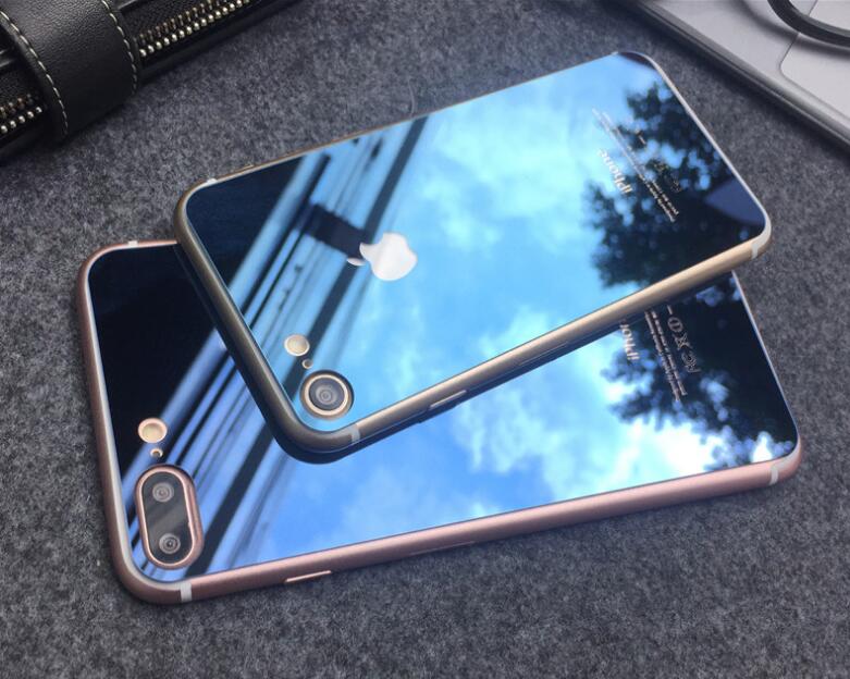 iPhone 7 plus Mirror Tempered Glass Screen Guard