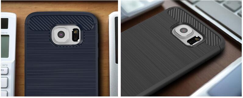 Galaxy S6 case impact proof rugged case with carbon fiber
