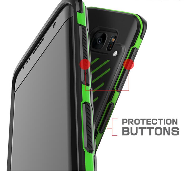 Galaxy S7 Case Armor Rugged Heavy Duty Holster Case