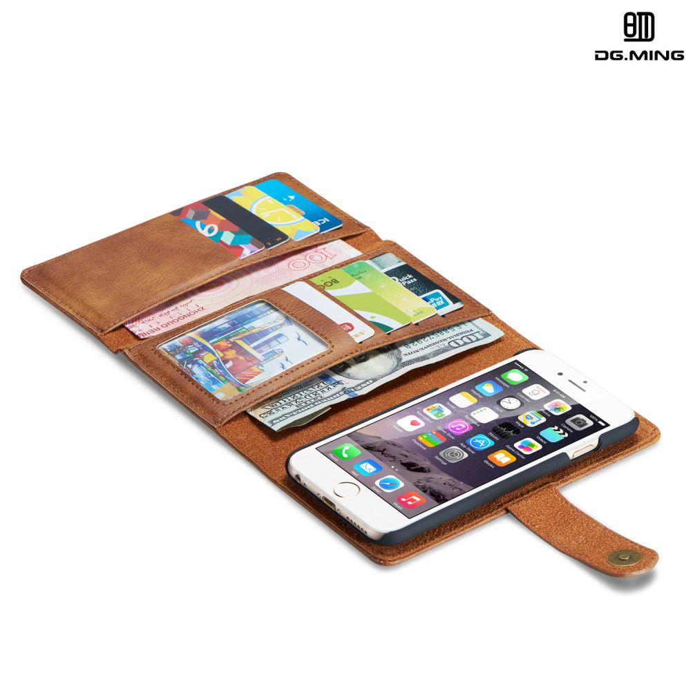 iPhone 6 6s case double wallet 12 cards leather detachable case iPhone 6 6s case double wallet 12 cards leather detachable case