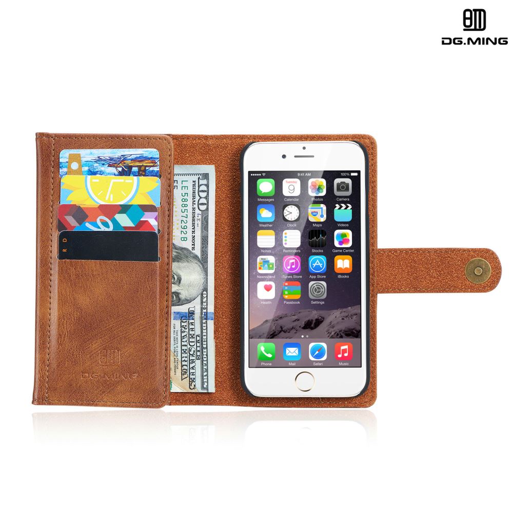 iPhone 6 6s case double wallet 12 cards leather detachable case iPhone 6 6s case double wallet 12 cards leather detachable case