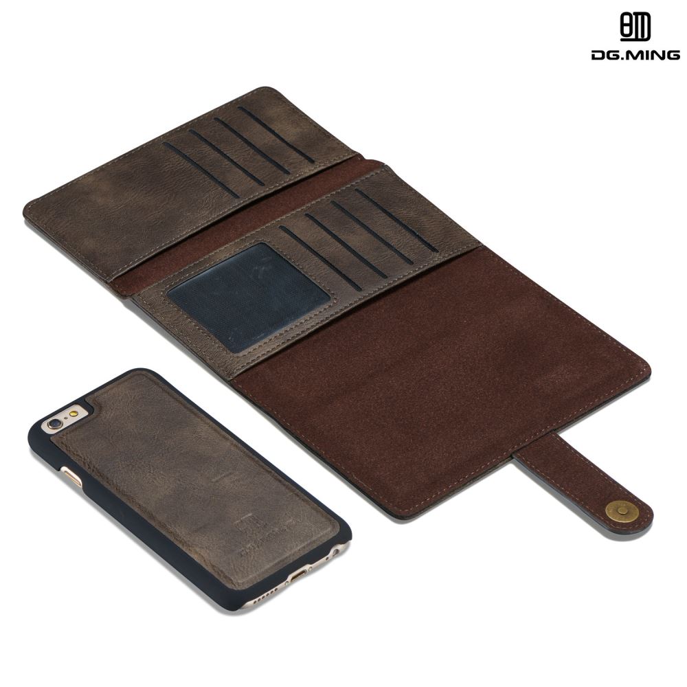 iPhone 6 6s case double wallet 12 cards leather detachable case iPhone 6 6s case double wallet 12 cards leather detachable case