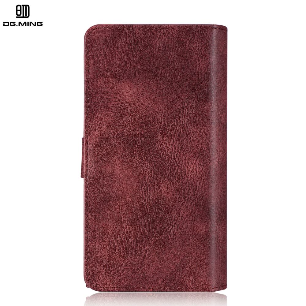 Sumsung Galaxy S7 edge case double wallet 12 cards leather detachable case