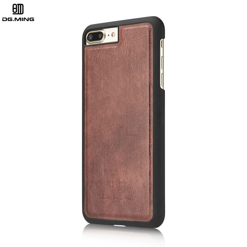 iPhone 7 plus case double wallet 12 cards leather detachable case