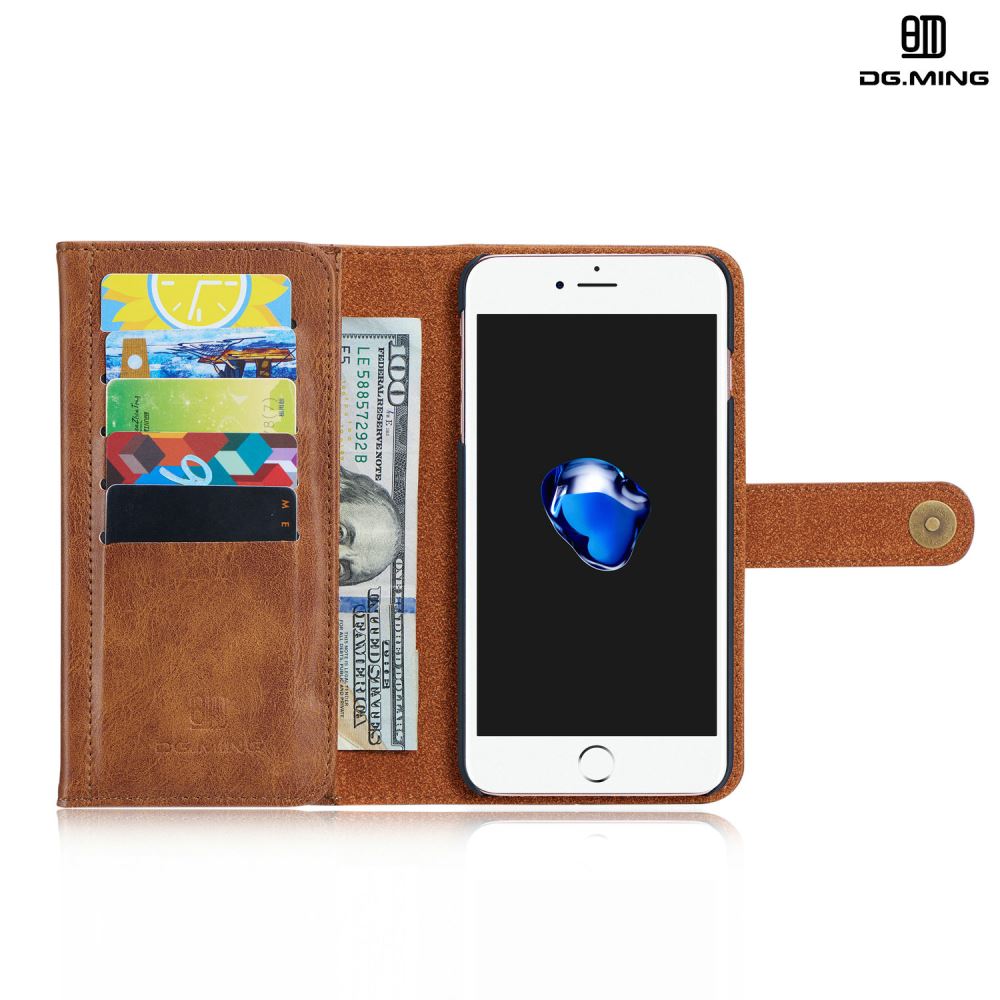 iPhone 7 plus case double wallet 12 cards leather detachable case iPhone 7 plus case double wallet 12 cards leather detachable case
