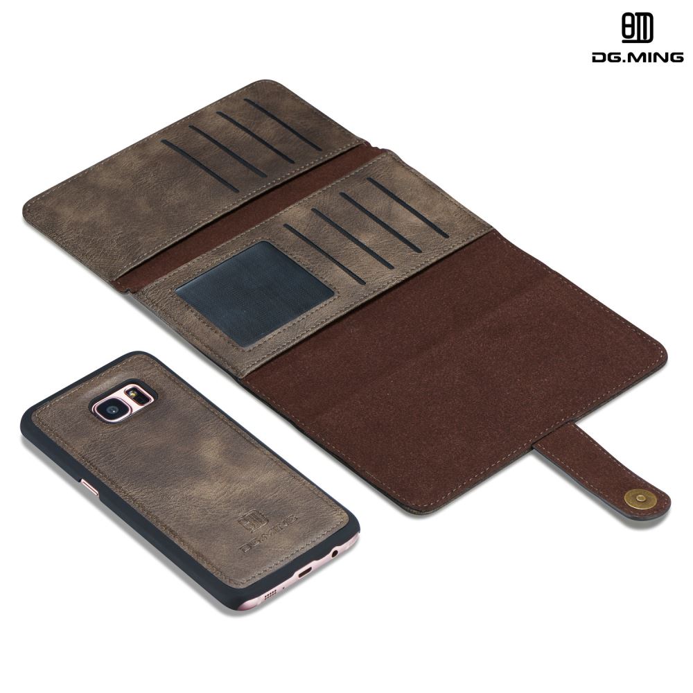 Sumsung Galaxy S7 edge case double wallet 12 cards leather detachable case Sumsung Galaxy S7 edge case double wallet 12 cards leather detachable case
