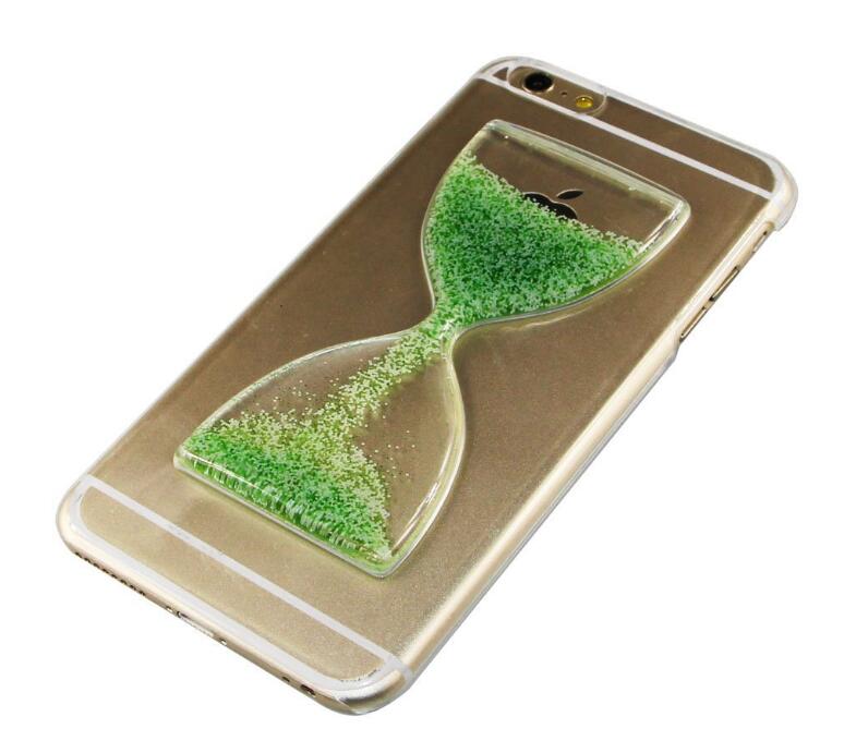 iPhone 6 6s Clock Hourglass Timer Transparent Hard 3d clear hard Case