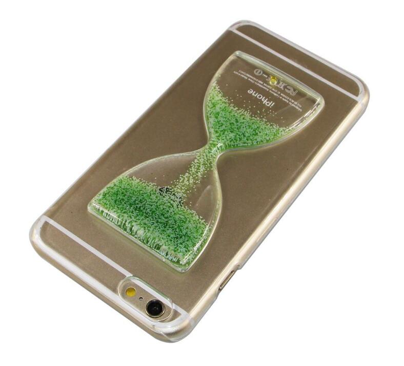 iPhone 6 6s Clock Hourglass Timer Transparent Hard 3d clear hard Case
