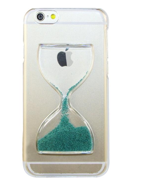 iPhone 6 6s Clock Hourglass Timer Transparent Hard 3d clear hard Case