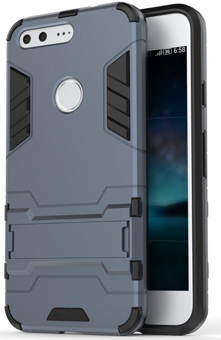 Google Pixel XL Heavy Duty Hybrid Kickstand Case Cover Google Pixel XL Heavy Duty Hybrid Kickstand Case Cover
