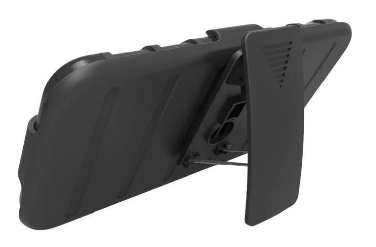 Google Pixel Rugged Hybrid armor Case+Belt Clip Holster