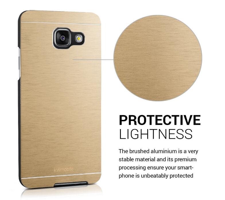 Galaxy A5 2016 case aluminium Metal hybrid case Galaxy A5 2016 case aluminium Metal hybrid case