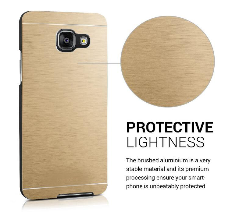 Galaxy A5 2016 case aluminium Metal hybrid case
