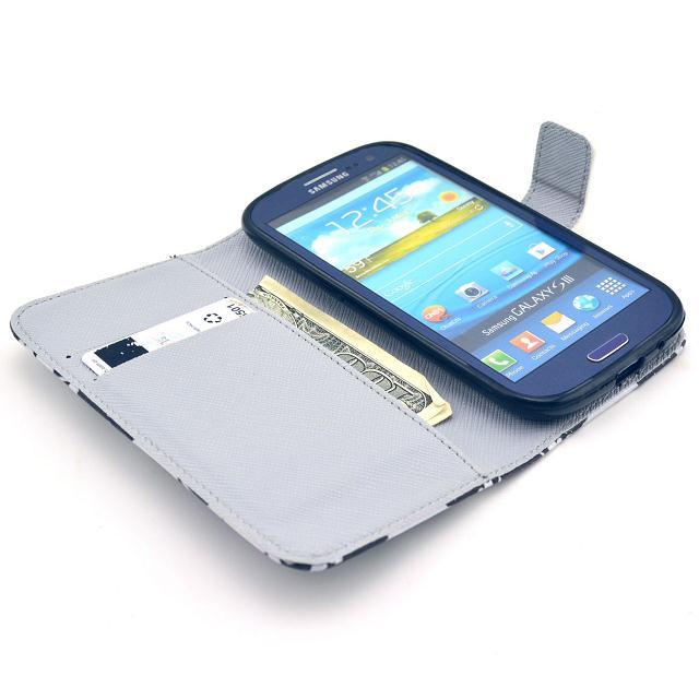 Galaxy S3 case wallet leather case printed Galaxy S3 case wallet leather case printed