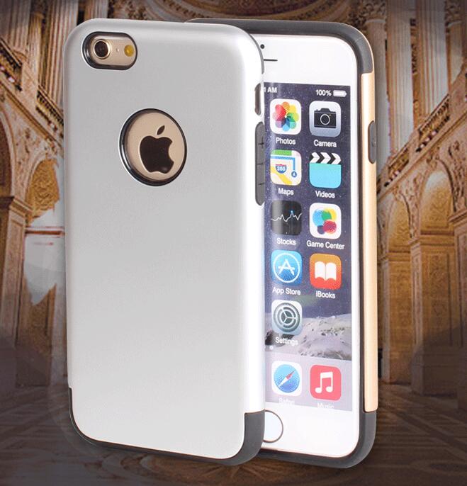 iPhone 5 5s se dual tone dual layer heavy duty slim case tough anti shock