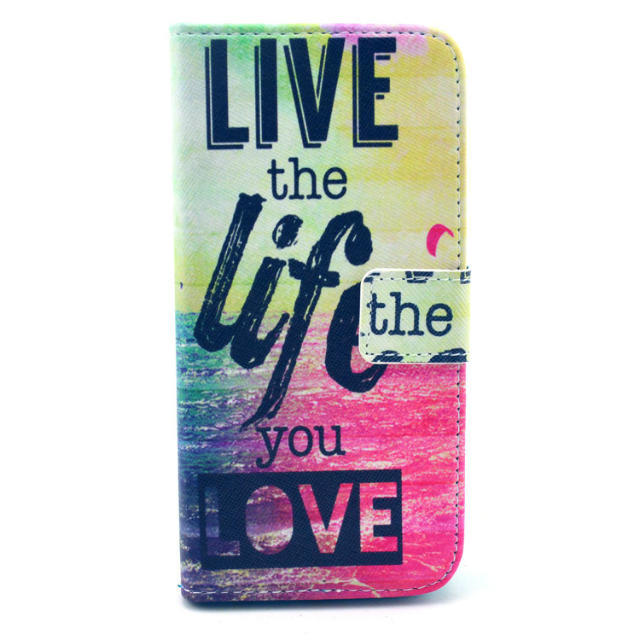 iPhone 6 6s Plus case wallet leather case printed