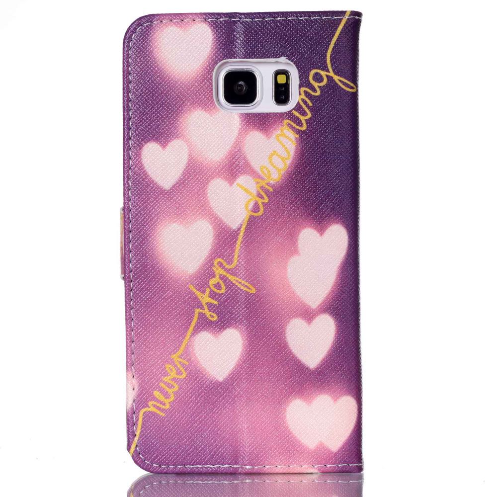 Galaxy NOTE 5 case wallet leather case printed