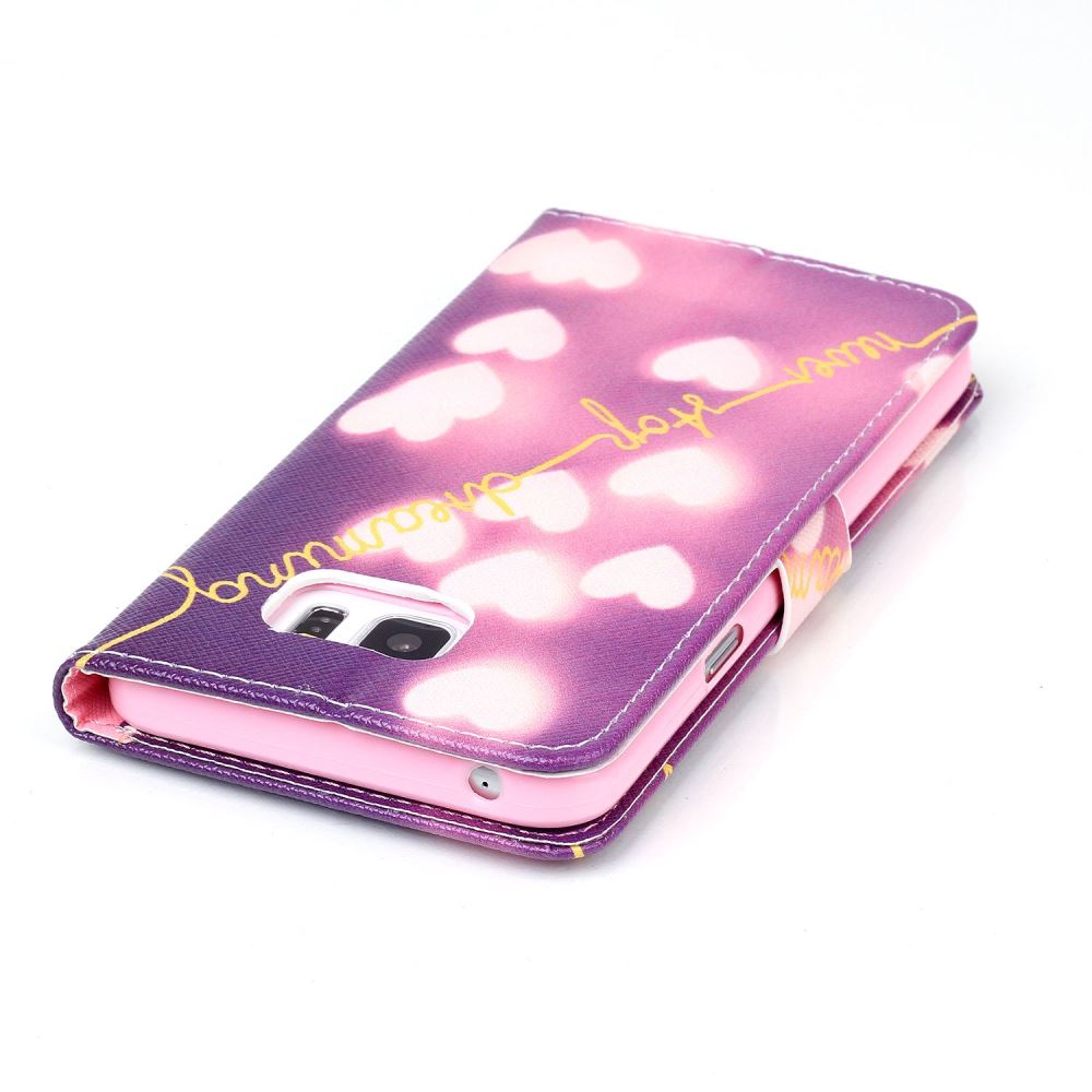 Galaxy NOTE 5 case wallet leather case printed